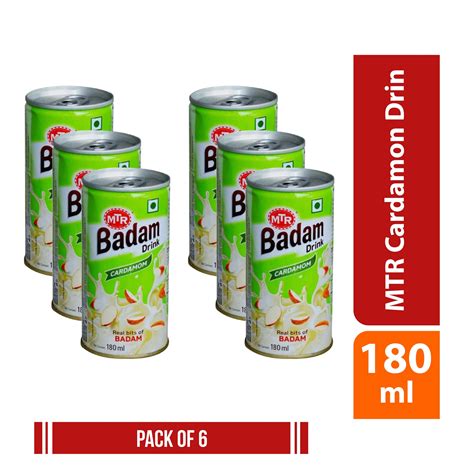 Mtr Cardamon Drink 180ml Pack Of 6 Kiasu Mart