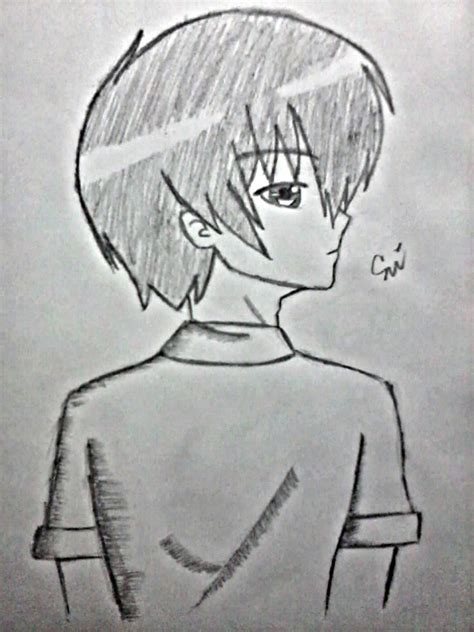 Anime Guy Side-view Drawing by LuciaShana on DeviantArt