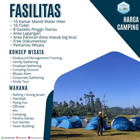 Harga Camping Situ Cileunca Pangalengan Bandung 2023 | WISATA SITU CILEUNCA