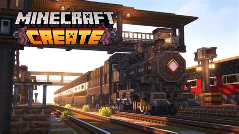 Create Mod Updated Fancy Steam Train Tutorial Minecraft Map