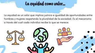 Equidad en educación PPT