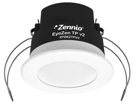 Zennio Zpdeztpv Eyezen Tp V Motion Detector With Luminosity Sensor