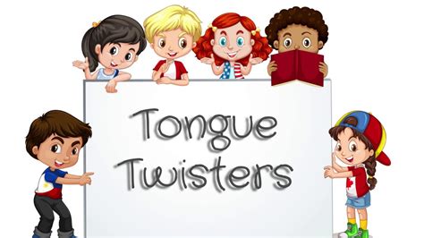 Tongue Twister Activities For Kids Youtube