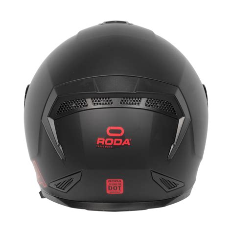 Bicimex Detalles Casco Para Motociclista Talla L Abatible Revenge Negro