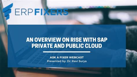 An Overview On Rise With Sap Private And Public Cloud Youtube