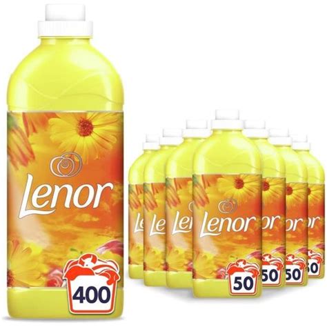 Lenor Adoucissant La Collection Bouquet Mystère 400 Lavages 1 15L x 8