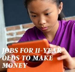 The Very Best Jobs For 11 Year Olds To Make Money Kin Unplugged