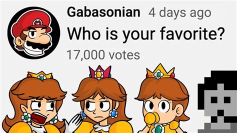 Whos Your Favorite Princess Daisy YouTube