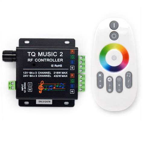 Led Rgb Tq Music Controller Dc V Intelligent Sonic Sensitivity