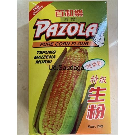 Jual Tepung Jagung Maizena Pazola Gr Shopee Indonesia