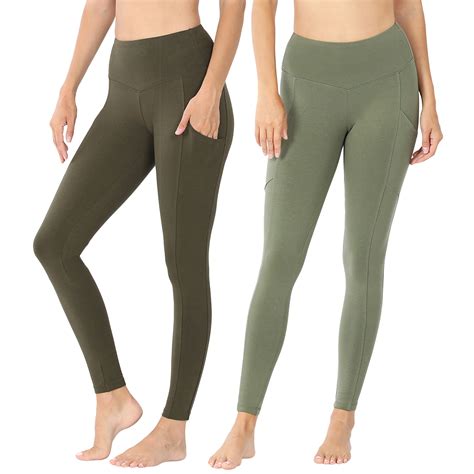 Zenana Ladies Casual Stretch Active And Running Friendly Tight Leggings