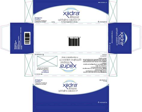 Xiidra: Package Insert / Prescribing Information - Drugs.com