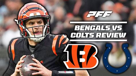 Colts Vs Bengals Week Game Review Pff Youtube