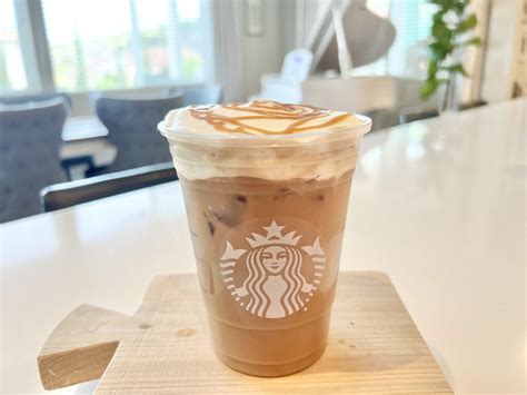 Easy And Delicious Starbucks Caramel Macchiato With Vanilla Cold Foam What The Froth