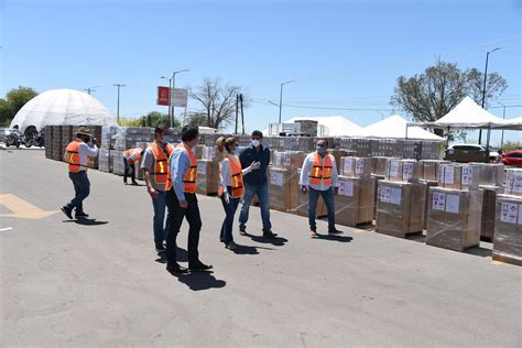 Gobernadora Supervisa Inicio De Entrega De Equipamiento