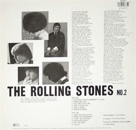 ROLLING STONES NO 2 VOL 2 Album Cover Gallery & 12" LP Vinyl ...