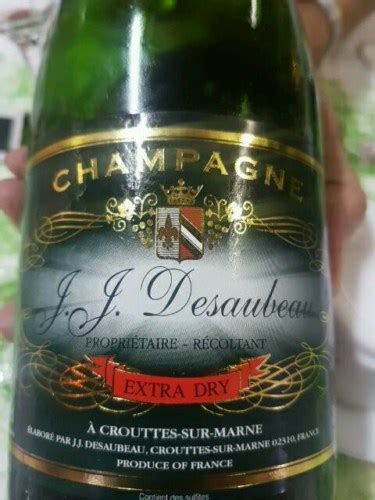 J J Desaubeau Extra Dry Champagne Vivino Us