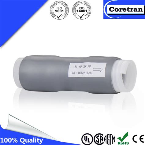 Silicone Rubber Cold Shrink Tube With Mastic For Sealing China Shrink