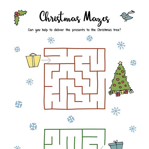 Christmas Puzzle Printables