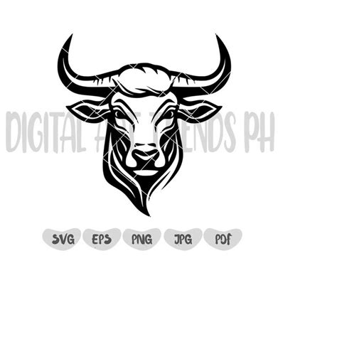 Ox Bull SVG Bull Svg Cattle Svg Rancher Svg Ox Svg Bull Inspire