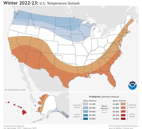 NOAA 2022-2023 Winter Outlook Issued Today - Winter Weather