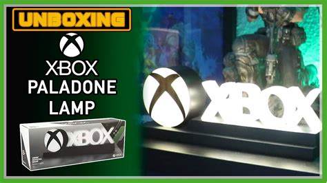 📦 Unboxing Lámpara Xbox Icons Lights De Paladone Youtube