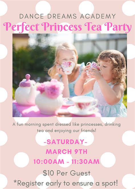 Ballerina Tea | Dance Studio