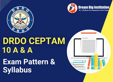 DRDO CEPTAM 10 A And A Syllabus And Exam Pattern 2022