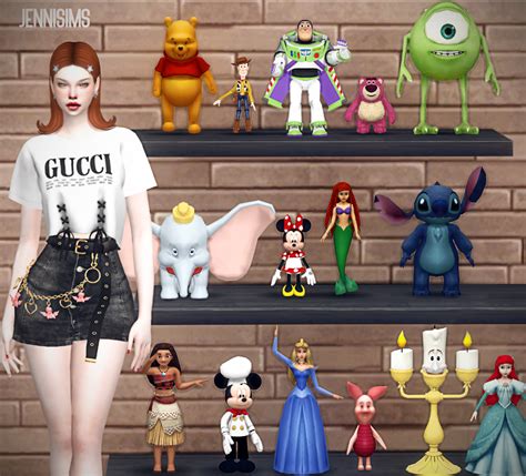 Decorative Disney Items Jennisims Sims Sims Mods Clothes