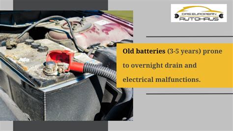 Ppt Wondering What Causes Your Car Battery To Drain Overnight Reasons