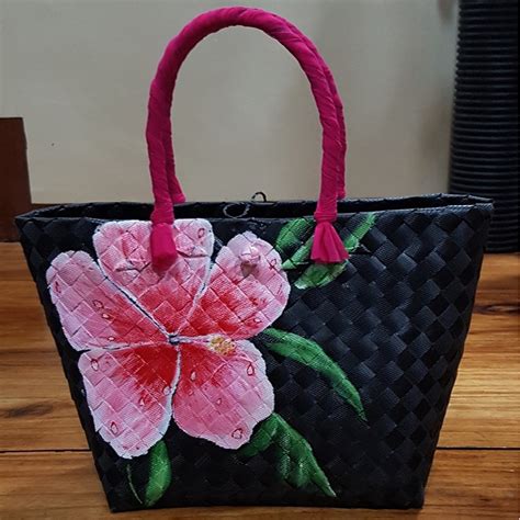 Hand Painted Bayong Bags Davao Online Shop Shopee Philippines