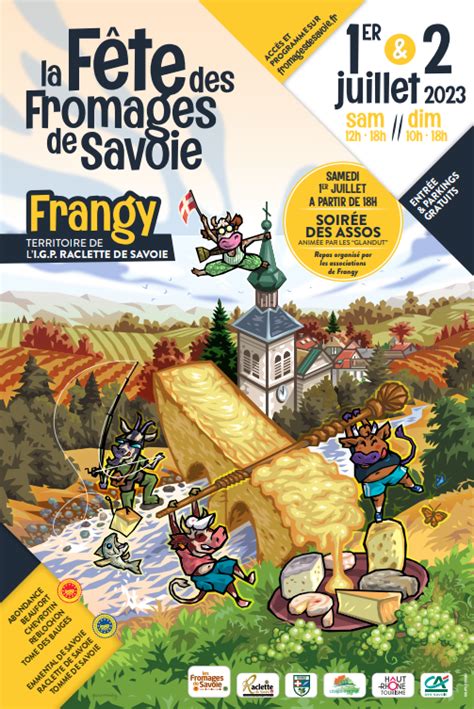 1er et 2 juillet Fête des Fromages de Savoie à Frangy