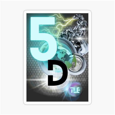 "5D Earth 5th Dimension Consiousnes" Sticker for Sale by LACEFFECT | Redbubble