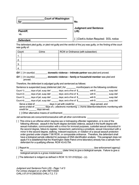 Fillable Online Clerks Action Required Dol Notice Fax Email Print