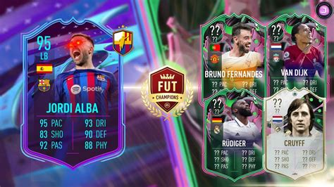 🤩95 Jordi Alba Eoae🔥นำทัพลุย Fut Champs Finals 13 0 🤩จับvan Dijk Ss