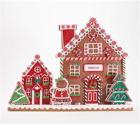 Valerie Parr Hill Slim Silhouette Gingerbread House Gingerbread House