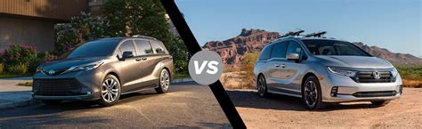 Compare The Toyota Sienna Vs Honda Odyssey