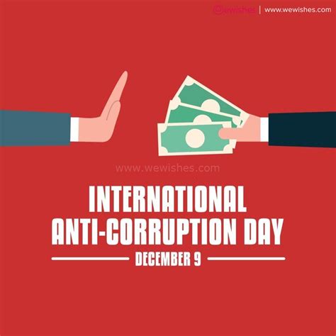 Happy World Anti Corruption Day 2023 Iacd Wishes Quotes Theme Status To Share We Wishes