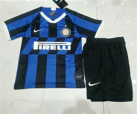 Maglie Calcio A Poco Prezzo Di Maglia Inter Milan Bambino Prima