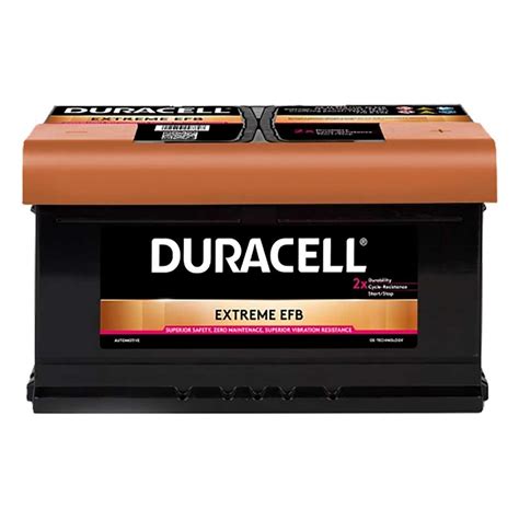 Duracell De Efb Extreme Car Battery Free Uk Mainland Delivery