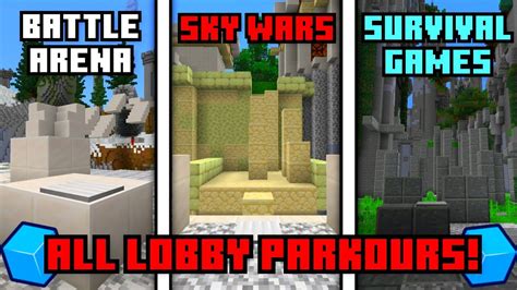 I Completed All Lobby Parkour Courses On Cubecraft Part 1 Youtube