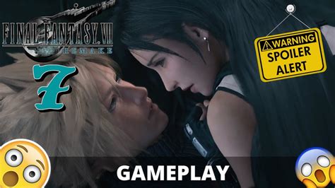 Cloud Protects Tifa Final Fantasy Vii Remake Walkthrough Part 7 Ps4