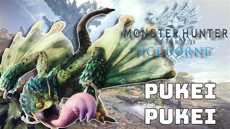 Pukei Pukei Monster Hunter World Iceborne Youtube