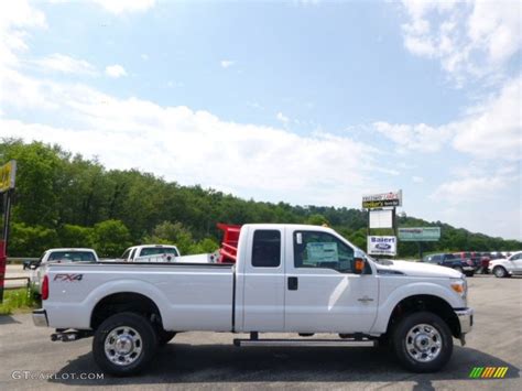 2015 Oxford White Ford F250 Super Duty Xlt Super Cab 4x4 95801049 Car Color