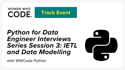 Python For Data Engineer Interviews Series Session Etl And Data