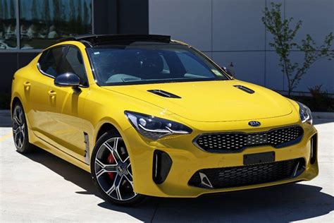 Official Sunset Yellow Kia Stinger Pictures Thread | Kia Stinger Forum