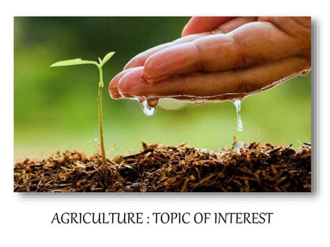 Agriculture | PPT