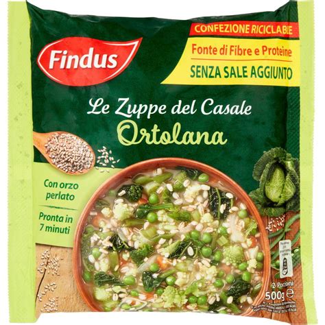 Zuppa Ortolana Con Broccolo Romanesco FINDUS 500 G Coop Shop