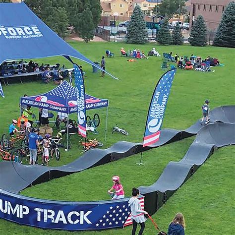 Modulierbares Pumptrack COLORADO SPRINGS CO World Skate Parks