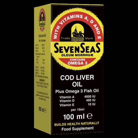 Sevenseas Cod Liver Oil Gold 500s FREE 100s Contains Omega, 11/12/2022